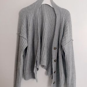Grey cardigan